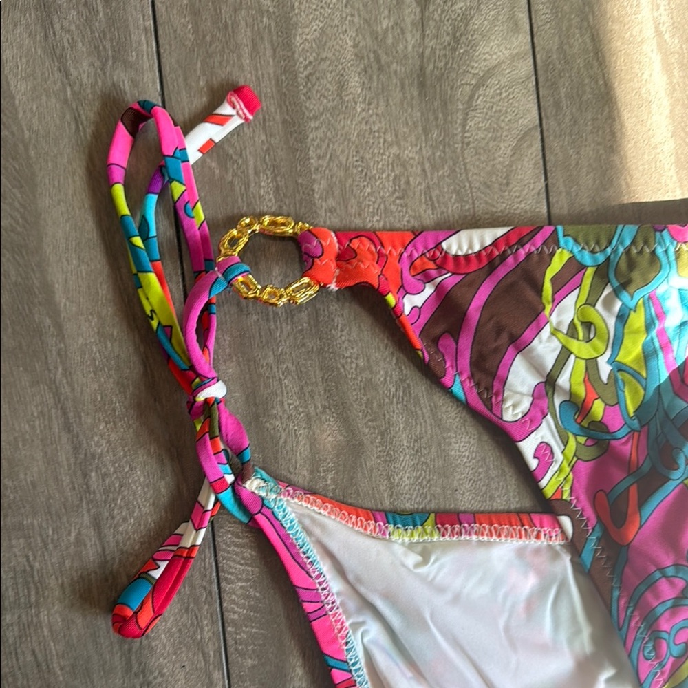 Trina Turk multi print Bikini Swimwear - Picture 4 of 6